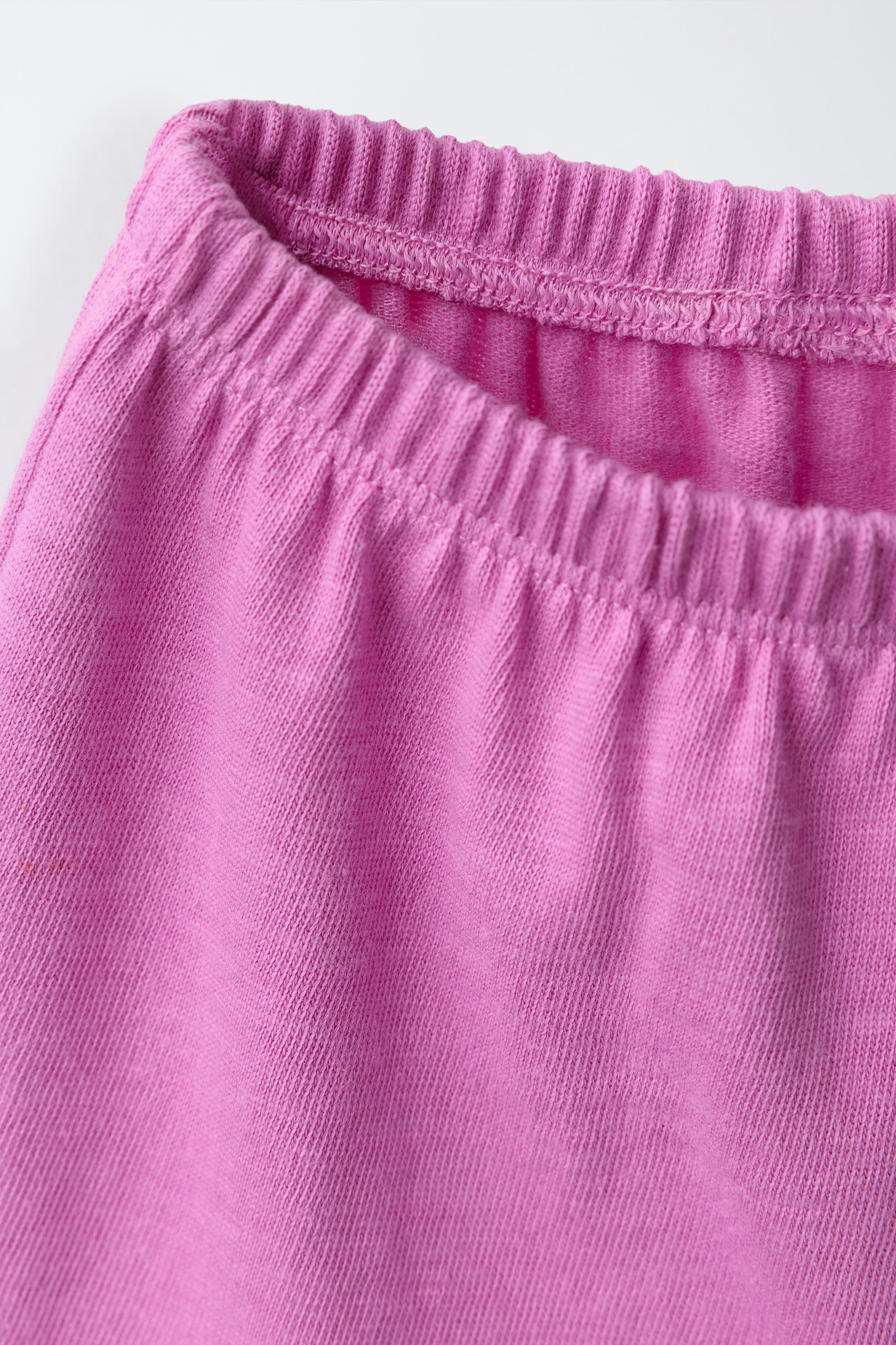 PLAIN T-SHIRT AND BLOOMER SET